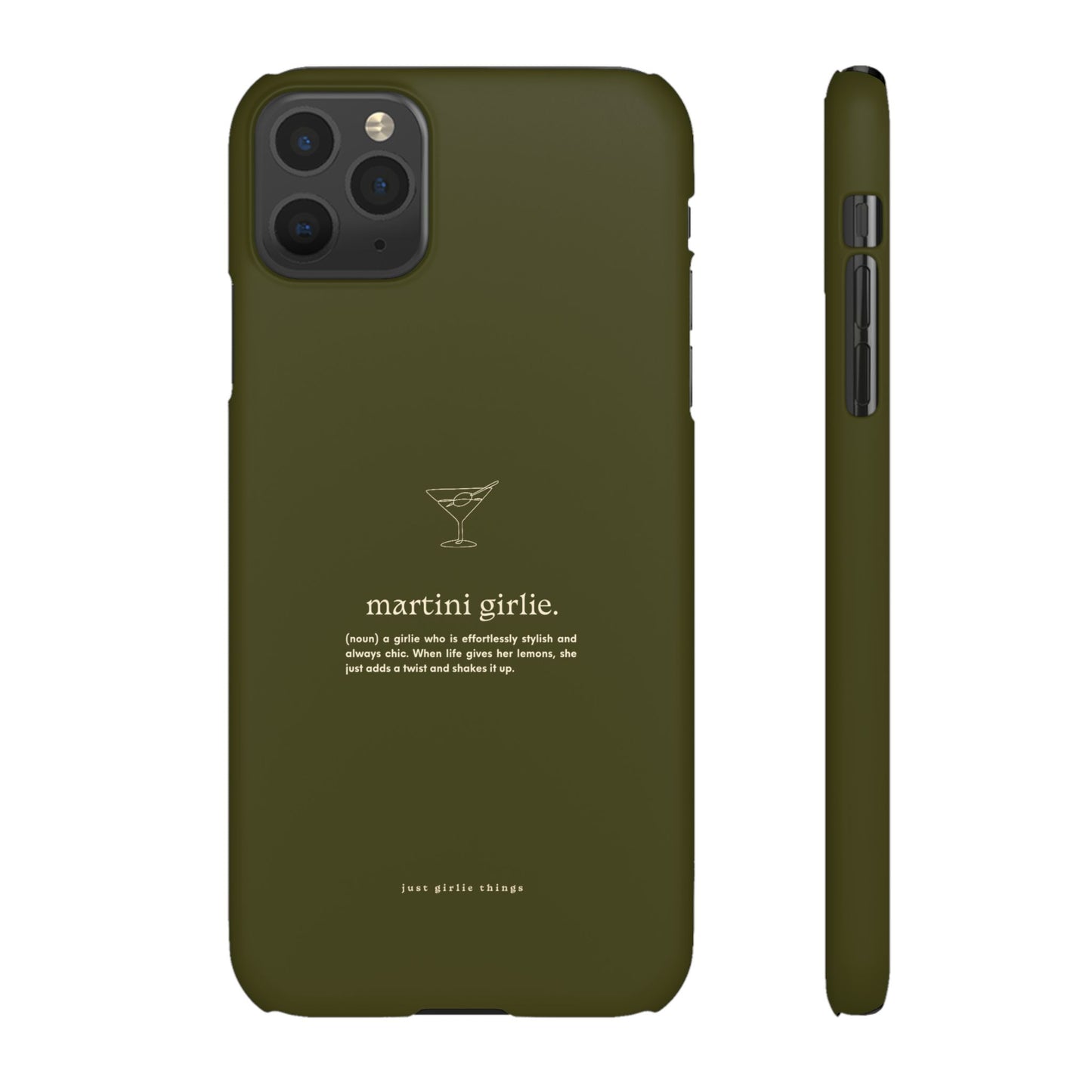 Martini Girlie - Snap Case