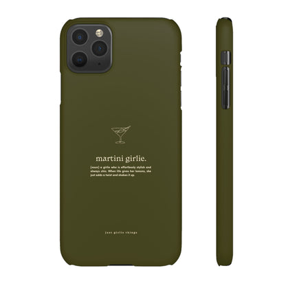 Martini Girlie - Snap Case