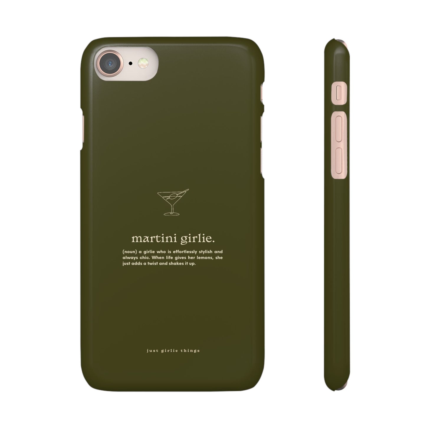 Martini Girlie - Snap Case