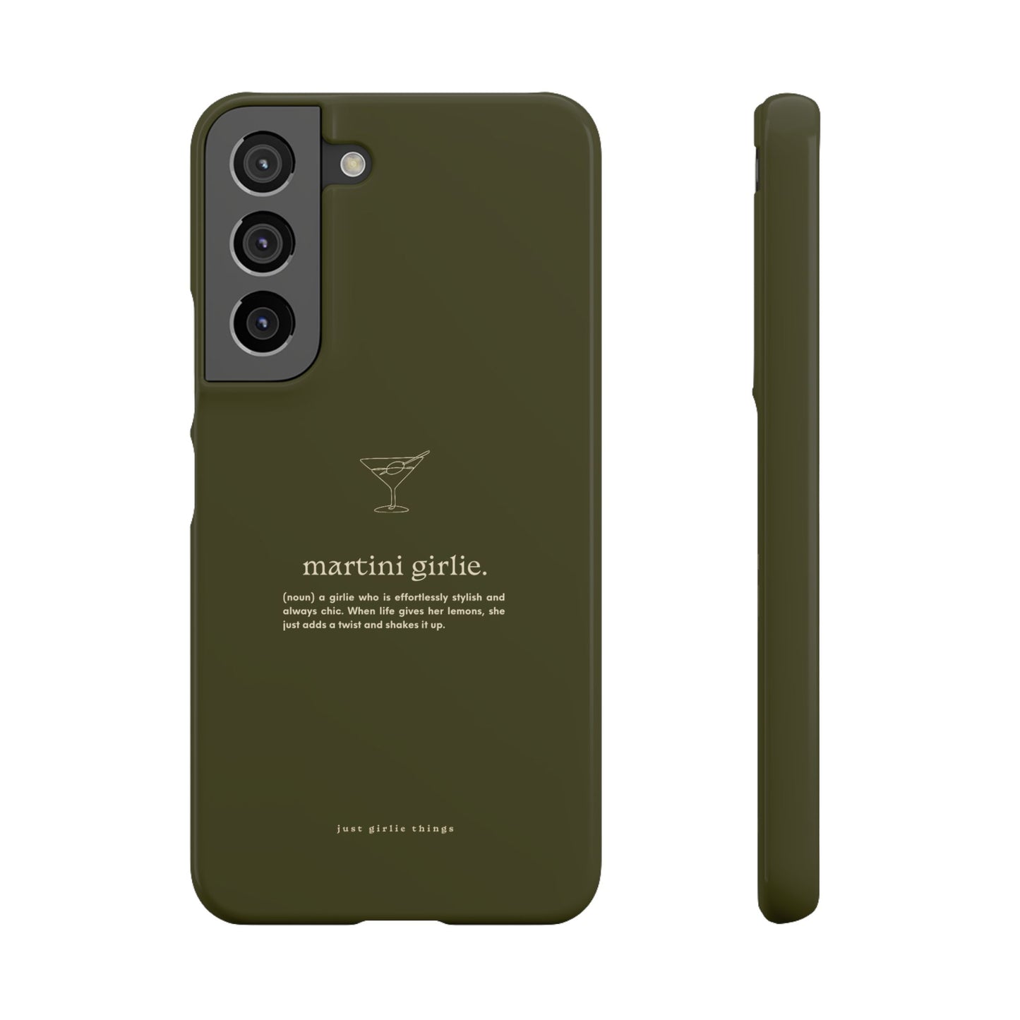 Martini Girlie - Snap Case
