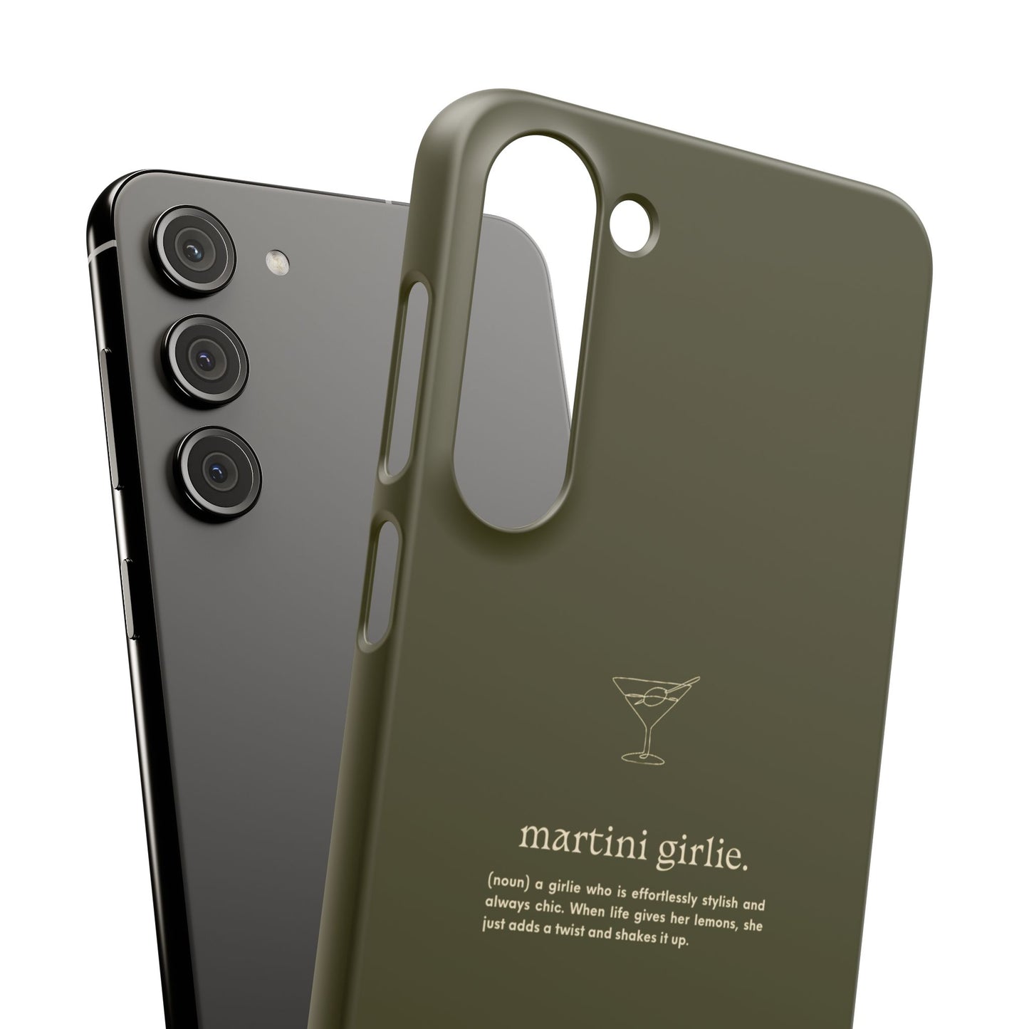 Martini Girlie - Snap Case