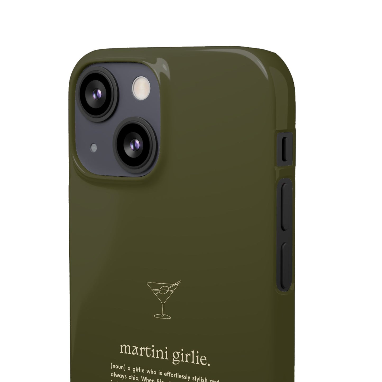 Martini Girlie - Snap Case