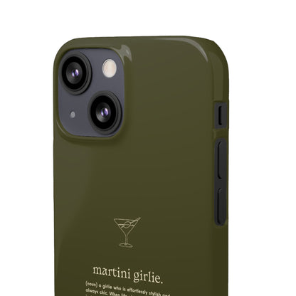 Martini Girlie - Snap Case