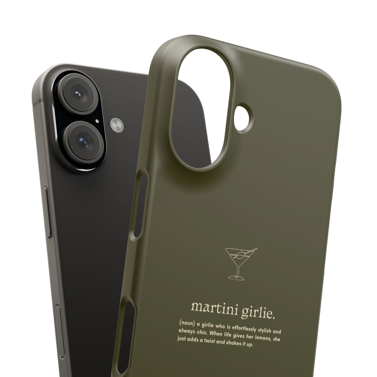 Martini Girlie - Snap Case