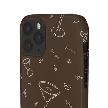 Espresso’s on repeat - Snap Case