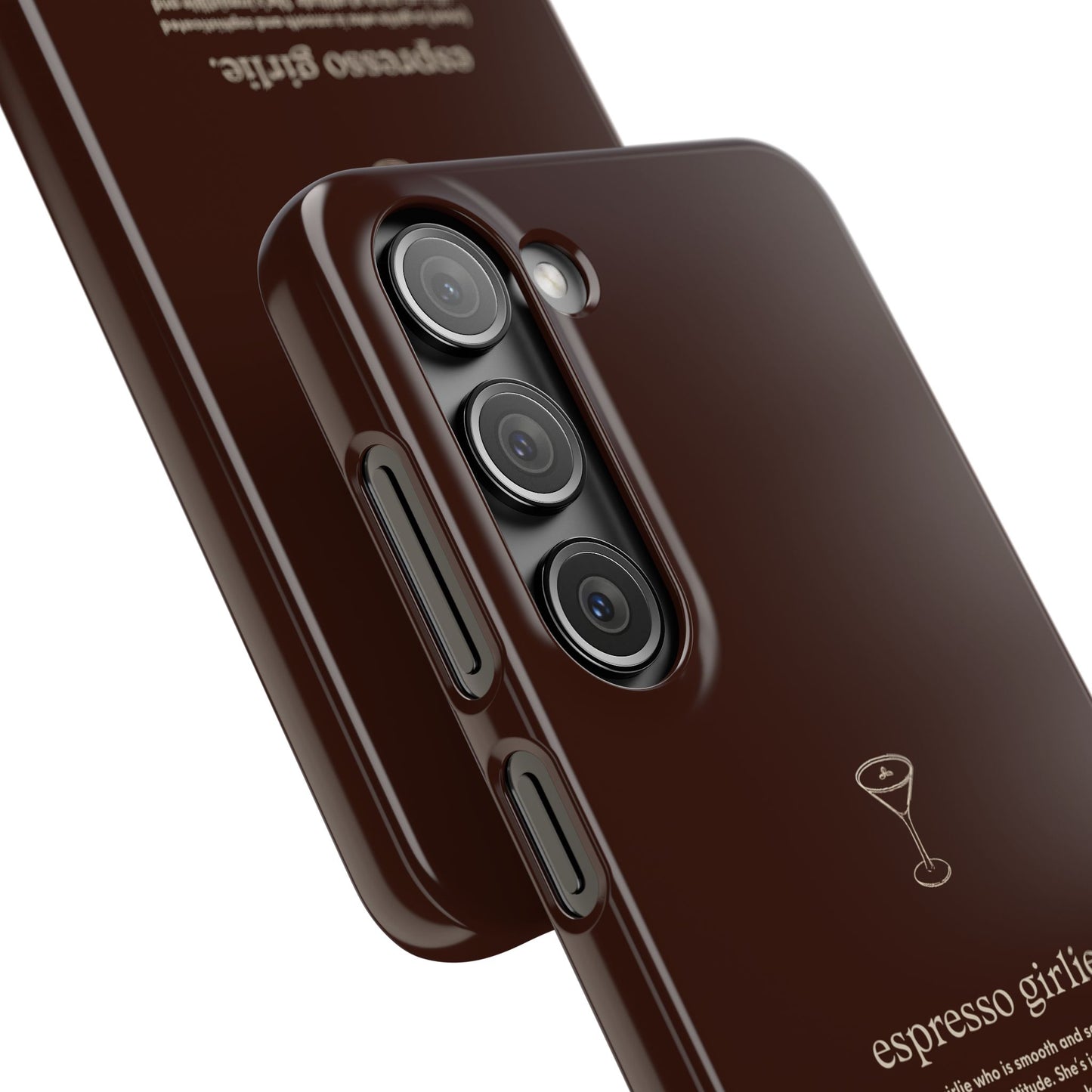 Espresso Girlie - Snap Case