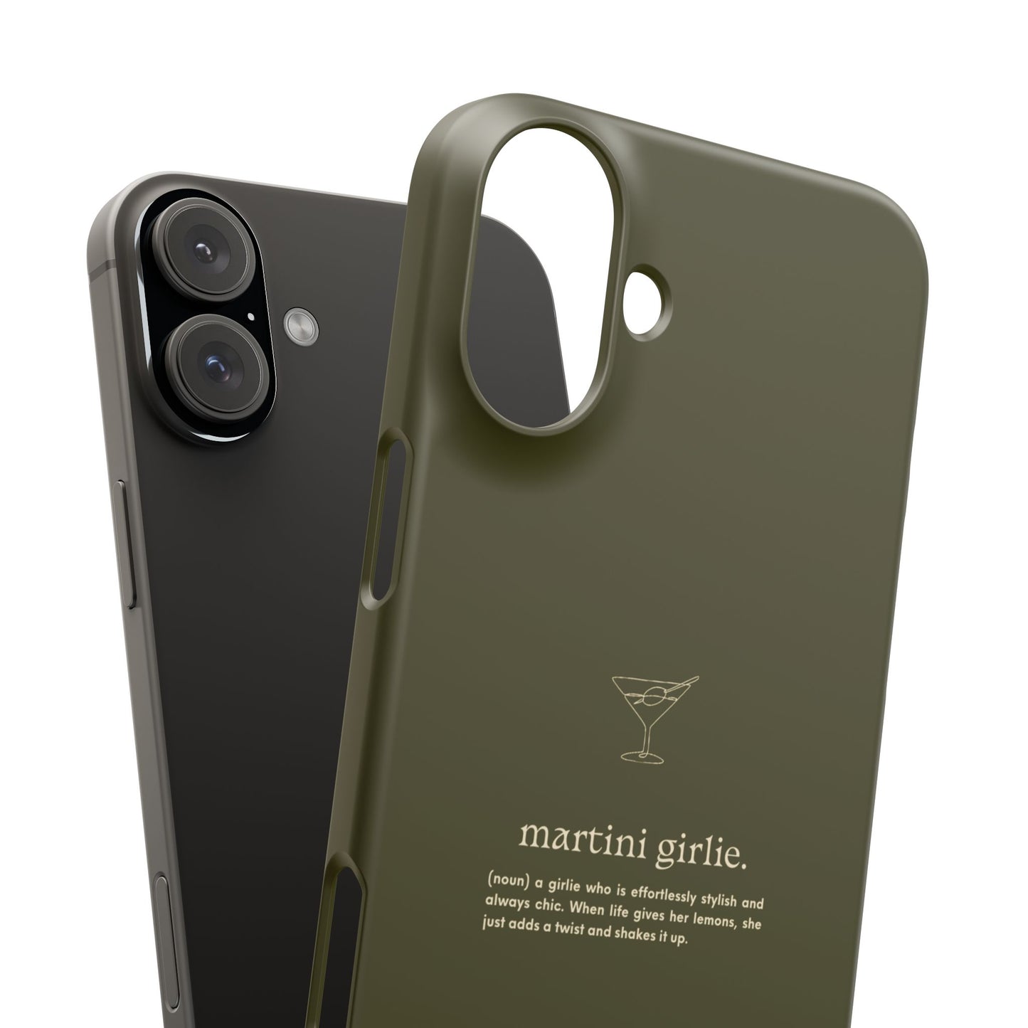 Martini Girlie - Snap Case