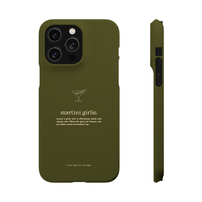 Martini Girlie - Snap Case