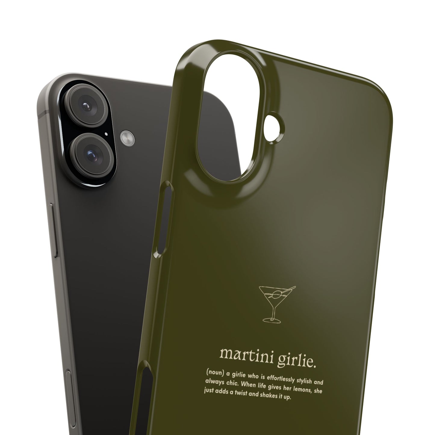 Martini Girlie - Snap Case