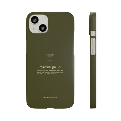 Martini Girlie - Snap Case