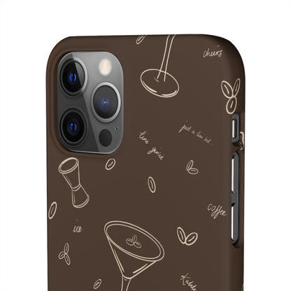 Espresso’s on repeat - Snap Case