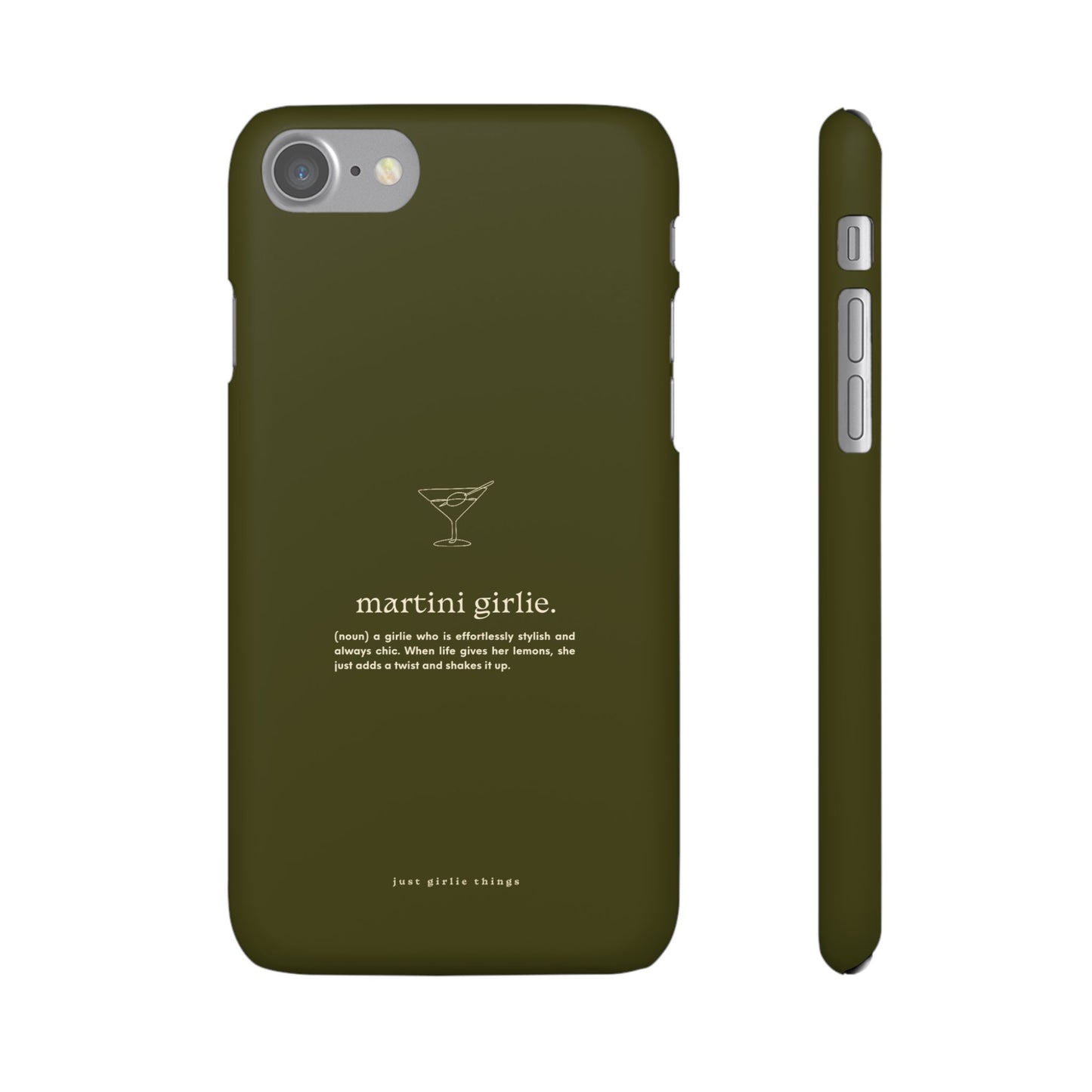 Martini Girlie - Snap Case