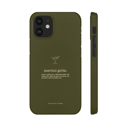 Martini Girlie - Snap Case