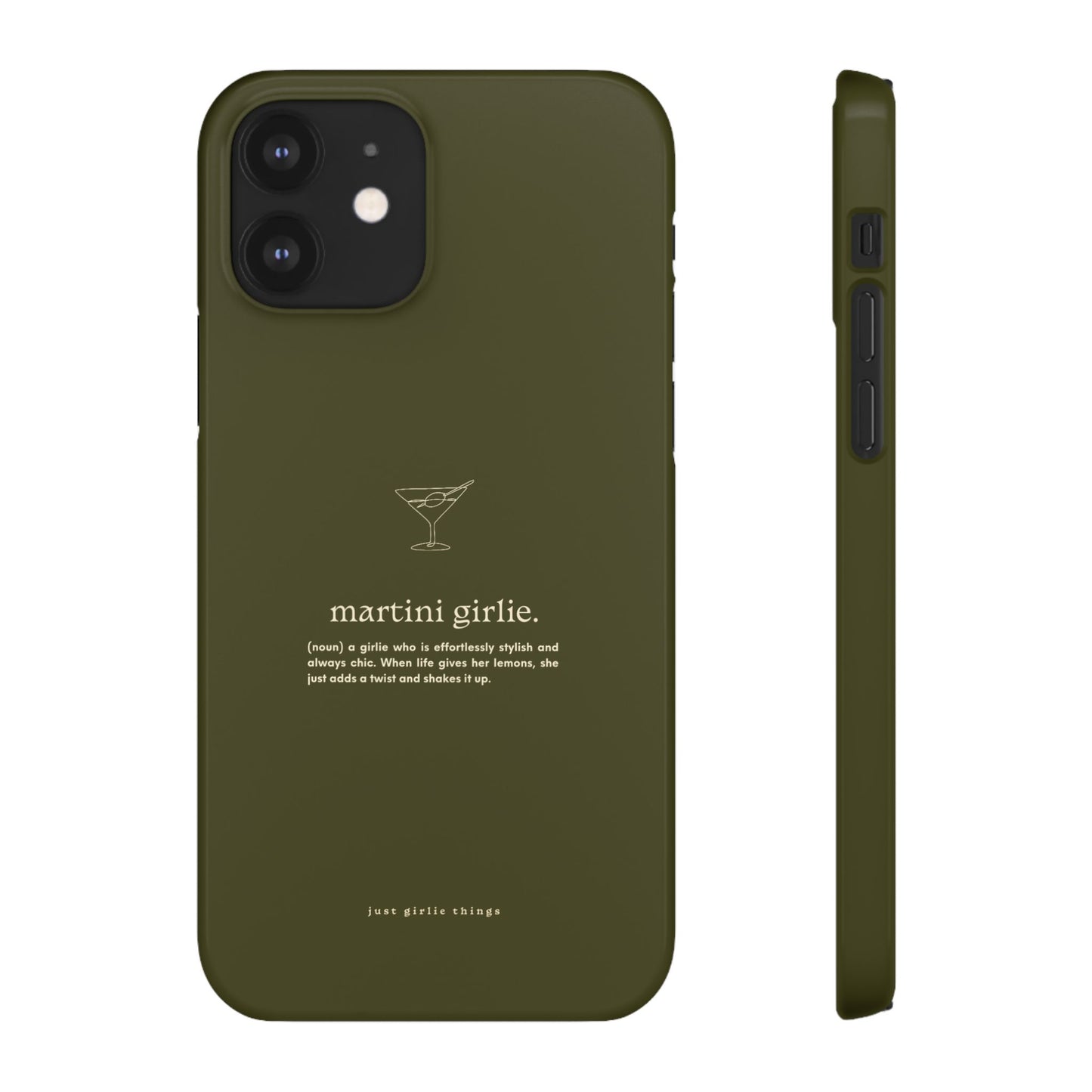 Martini Girlie - Snap Case