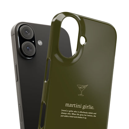Martini Girlie - Snap Case