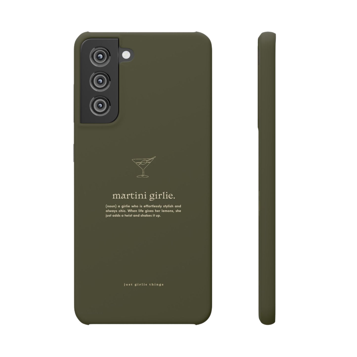 Martini Girlie - Snap Case