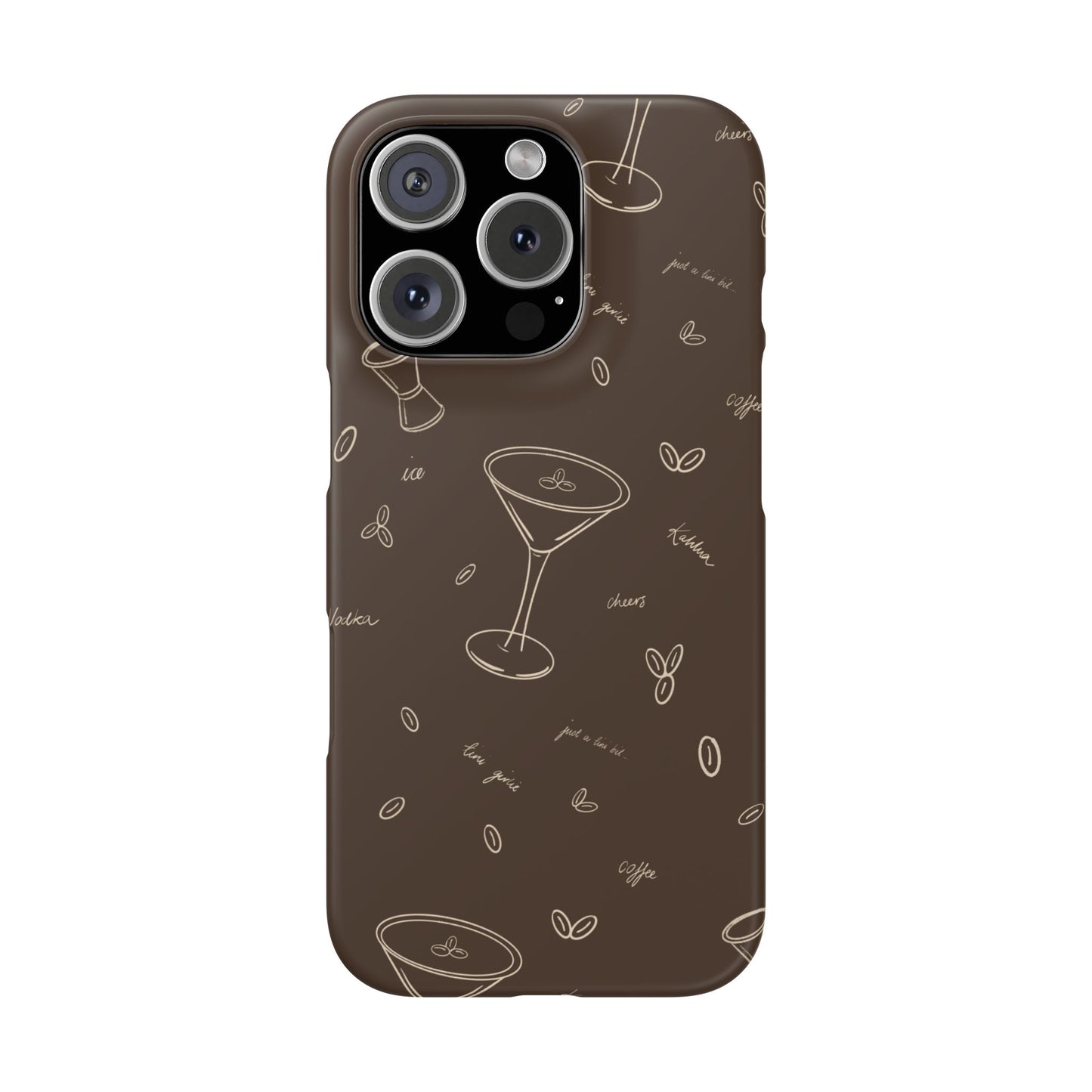 Espresso’s on repeat - Snap Case