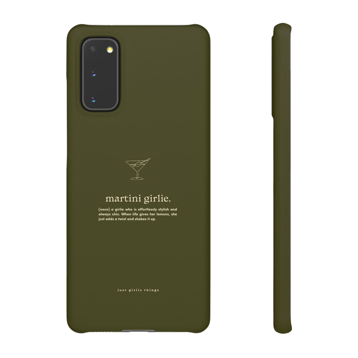 Martini Girlie - Snap Case