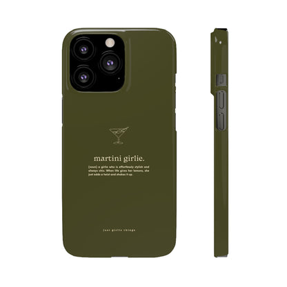 Martini Girlie - Snap Case