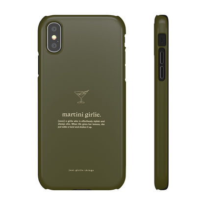 Martini Girlie - Snap Case